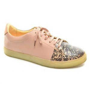 Pairs in Paris Mauve Cap Toe Lace Up Sneaker 38
